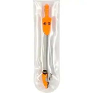 Compass Penmate Cyrkiel szkolny PC-100, orange — school drawing compass