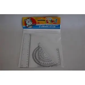 Drawing set with 15 cm ruler Penmate model 235622 — Penmate drawing kit with ruler