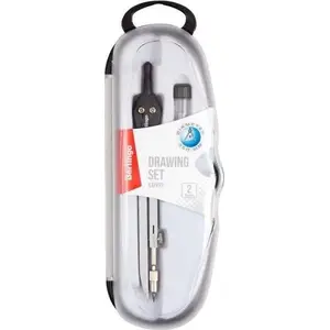 Compass set Berlingo Cyrkiel Expert with graphite leads in case
