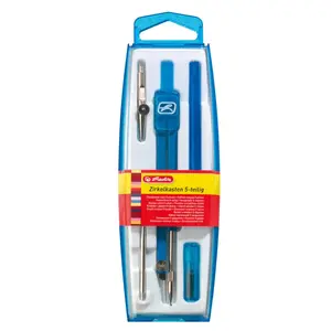 Bow compass HERLITZ 8710501 — drawing compass in assorted colours