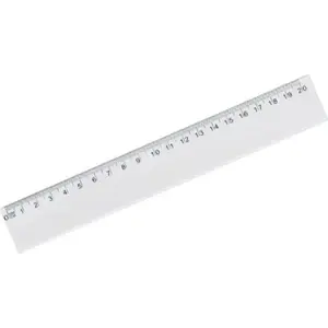 Ruler Grand 20 cm plastic — Grand 20 cm plastic ruler