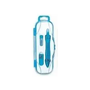 School compass Penmate PC-101 blue — Penmate compact drawing compass