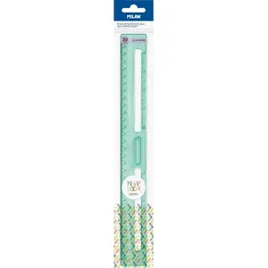 Ruler Milan 30 cm New Look — Milan model 572489, green