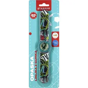 Measuring Wristband with Elastic Strap STARPAK STK ZES183 — flexible ruler wristband