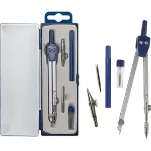 Compass set Titanum Cyrkiel 5-piece with plastic case model 3005