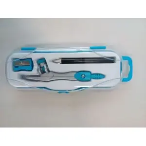 School Compass Penmate PC-102 blue — precision drawing tool for circles and geometry