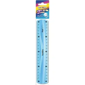 Ruler Bambino 20 cm Flexi by Bambino — flexible 20cm measuring ruler MAJE2523