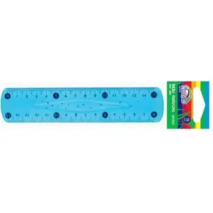 Plastic Flexible Ruler 15 cm Fiorello — model 191263