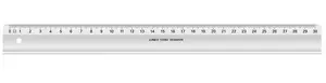 Mērlīnija Linex 1040M, caurspīdīga, 400 mm, cm/mm atzīmes