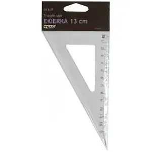 Ruler Set Square Grand GR-853T 13 cm school triangle for drawing and measuring