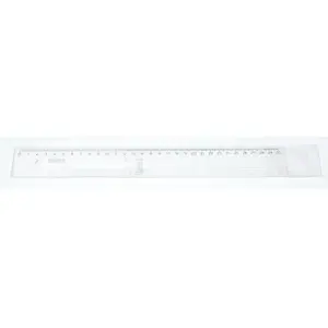 Линейка KOH-I-NOOR 742610 30 см — прозрачная измерительная линейка 215299