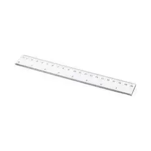 Ruler Tetis 20 cm plastic – straight measuring ruler for drawing and school use