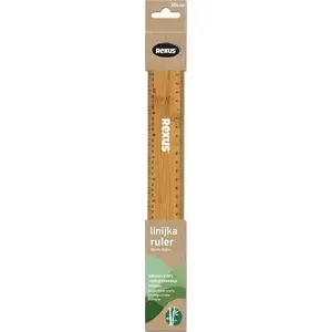 Wooden Ruler Beniamin 30 cm