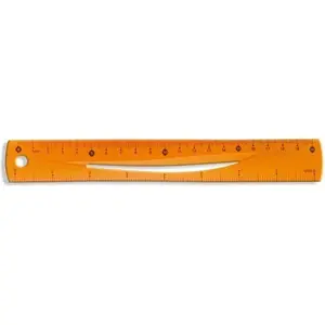 Līnija Tetis BL020-PB — elastīga 20 cm, oranža