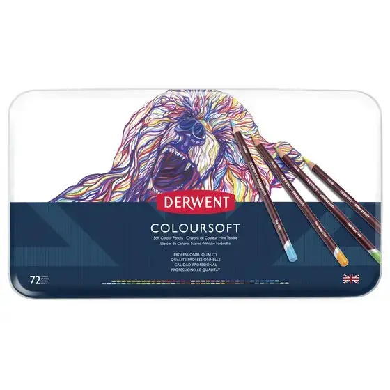 STARPAK Derwent Coloursoft 72 pcs coloured pencils Photo 2