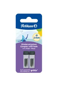 Pildspalvas dzīsla Pelikan 823524 — 2 mm, 2 gab., blisteriepakojums, FSC
