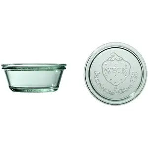 Стеклянная банка WECK Mold 300 мл с крышкой, набор 6 шт (WE-750-120P)