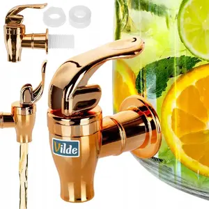 Copper Beverage Jar Tap Vilde — replacement spigot for drink dispensers