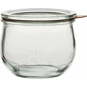Стеклянные банки для консервирования Jata WECK Round Rim Tulip 0,5 л — набор 4 шт.