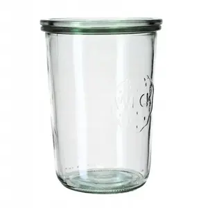 Stikla burka WECK Mold 850 ml ar vāciņu, komplekts 6 gab.