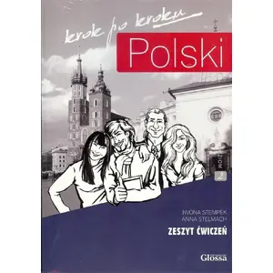 Workbook Polish krok po kroku A2 with audio CD — polish-courses.com (MPN 305211)