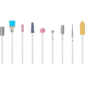 Rotary Burr Set Activeshop 9-piece — mixed shapes for metal, wood, plastic