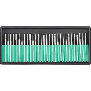 Set of 30 Activeshop rotary burrs DBD-F – 30 pieces, assorted shapes for metal and wood