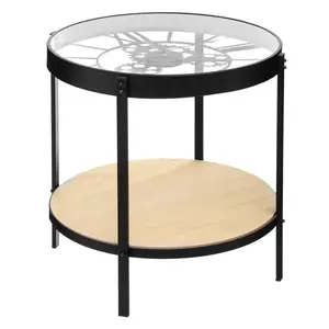 Кофейный стол ATMOSPHERA 157207 — каркас из железа, однослойная столешница, ширина 490 мм