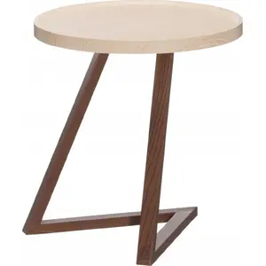 Palodzes galds 4Living Ø 40 cm, MDF virsma, apaļa kompaktā konstrukcija