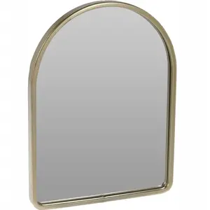 Wall Mirror Vilde Lustro 18×24 cm, gold frame, decorative wall mirror