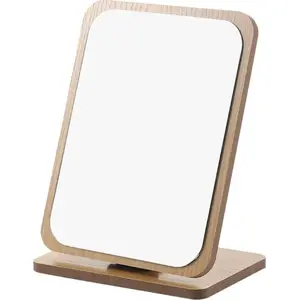 Wooden standing rectangular cosmetic mirror Upominkarnia L8BR — model 046724
