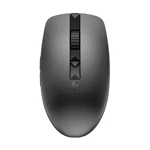 Беспроводная амбидекстрная мышь HP MULT‑DVC 635 — RF + Bluetooth, 1200 DPI, 4 кнопки, чёрная