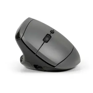 Мышь BakkerElkhuizen MidWay для левой руки, офисная — оптическая 2400 DPI, RF Wireless + Bluetooth + USB‑C, 7 кнопок