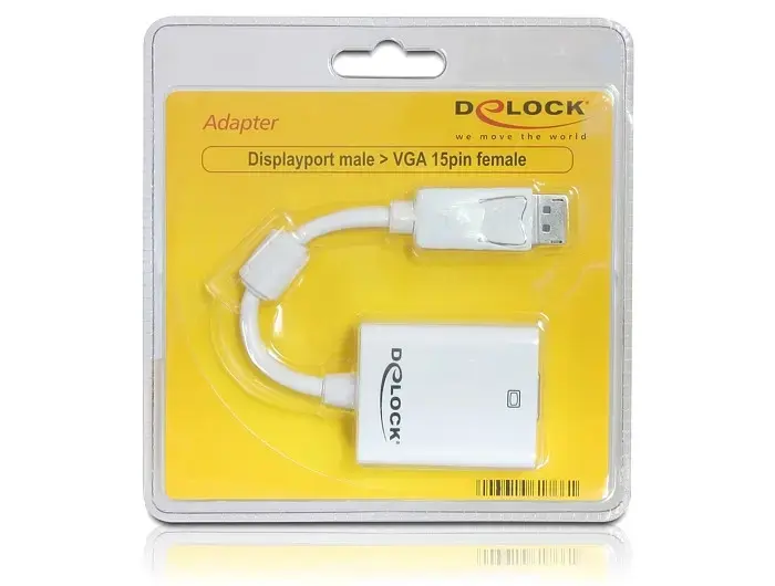 DeLOCK 61766 VGA to DisplayPort adapter 0.125 m Photo 2