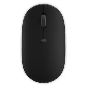 Мышь Satechi OntheGo Travel ambidextrонная Bluetooth — 2400 DPI, 4 кнопки, колесо, на батарейках, чёрная