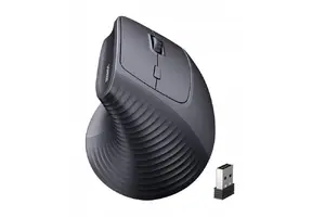 Беспроводная офисная мышь Ugreen M571 черная для правой руки RF Wireless и Bluetooth 4000 DPI 2 кнопки с колесом прокрутки