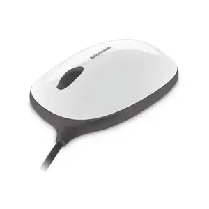 Проводная мышь Microsoft T2J-00017 с BlueTrack, USB Type-A, 3 кнопки, белая
