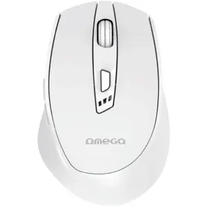 Беспроводная перезаряжаемая мышь OMEGA OMC529RWW белая, компактная оптическая мышь