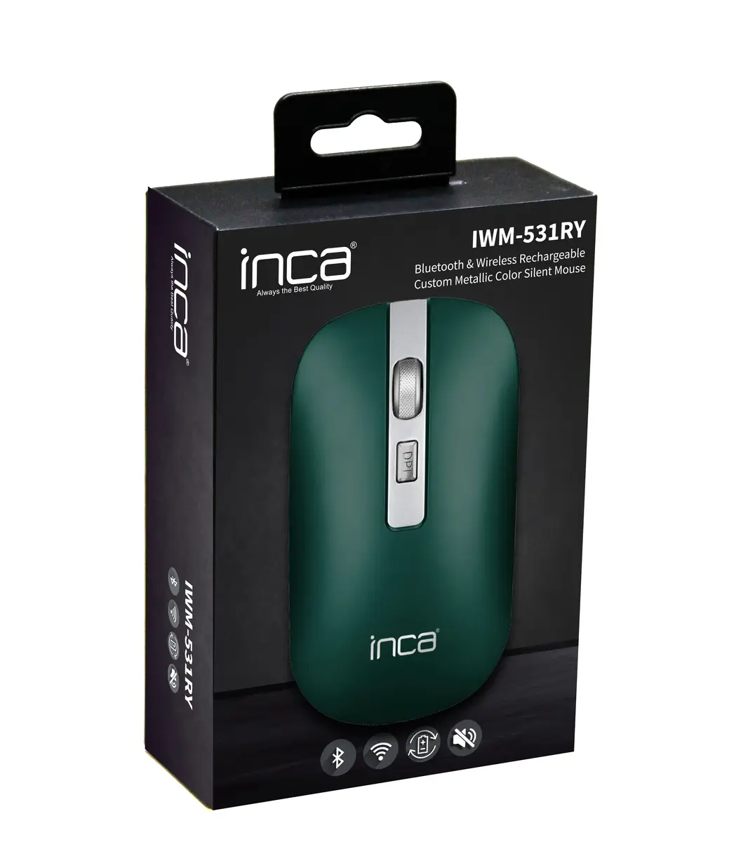 INCA IWM-531RY Bluetooth оптическая мышь 1600 DPI Photo 5