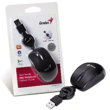 Genius Micro Traveler проводная оптическая мышь — 1200 DPI Photo 2