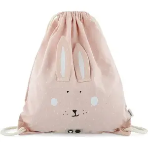 Подарочный мешок Upominkarnia Mrs. Rabbit Worek Różowy – декоративный мешочек с мотивацией кролика