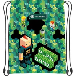 Kurpju soma-plecs Astra Game 33×44 cm — auklu soma apaviem un čībām
