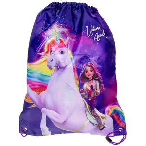 Мешок на шнурке Usorteret UNICORN ACADEMY 35 x 45 см, спортивный рюкзак-мешок