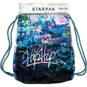Plecu soma STARPAK modelis 317069 — graffiti dizains