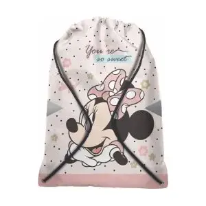 Gymnastics Bag Beniamin Minnie Mouse – children's gymnastics sack with Minnie Mouse print