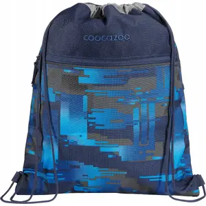 Shoe bag Coocazoo 2.0, Deep Matrix — drawstring shoe pouch for storing and transporting footwear