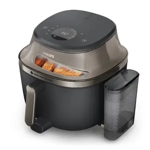 Philips 5000 series NA547/07 Karstā gaisa friteris Viens 7.2 L 2000 W Skārienjutīgs Melns, Zelta