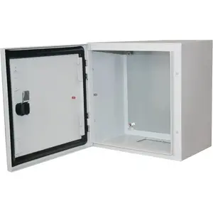 Enclosure Alfako RH IP67 600×600×300 mm RAL7035 (A-RH 663) - Hermetic Electrical Cabinet