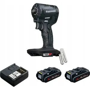 Impact Driver Panasonic EY1PD1 18V with Charger and 2 x 18V 3.0Ah Batteries in Systainer