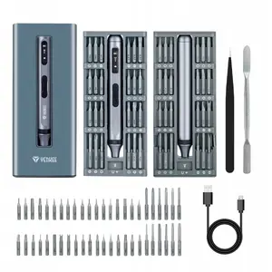 Electric screwdriver YENKEE YPT 01 with interchangeable bits, cordless handheld driver
